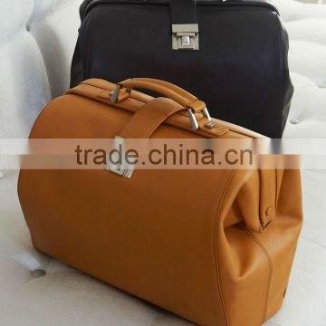 Luxury calf leather briefcase