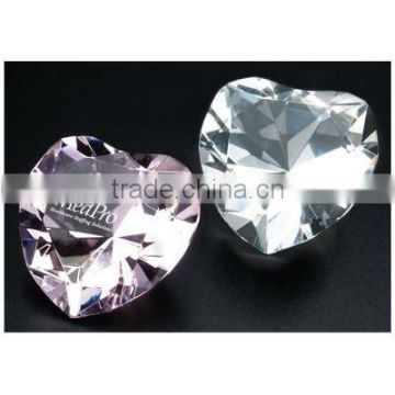 pure heart synthetic quartz diamond for wedding gift(R-0172)