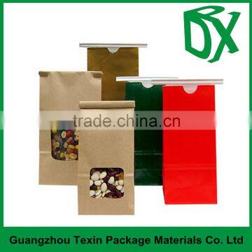 English Wholesale Price Resealable Color Printing Stand up Brown Paper Coffee Bag Packaging photo-4