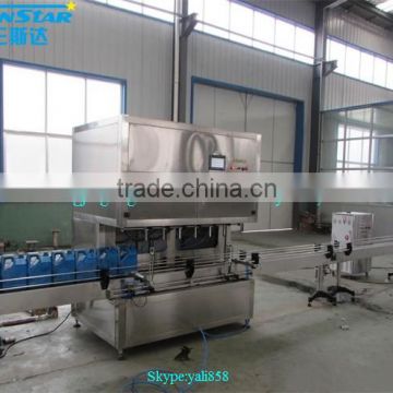 Automatic linear type oil packaging machine for olive cooking sunflower oil in bottle barrel or jar can