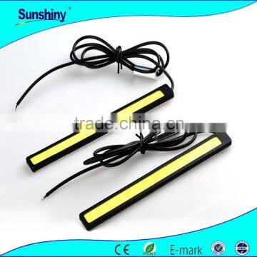 Fashion peoduct led drl 6W cob 36chips day running light 17cm led strips light lamp