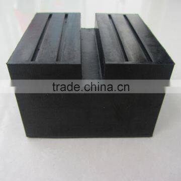 Rubber chock rubber wheel chock lift with ex-factory price China mainland