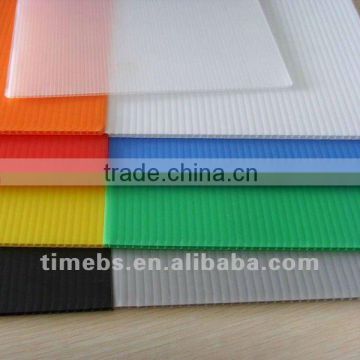 PP corrugated plastic sheets for silk screen printing