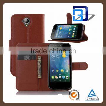 New products 2016 innovation product Stand Wallet Lychee Leather cover for Acer Liquid Z330 M330 case made in china