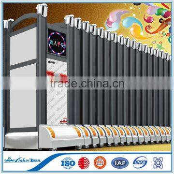 Automatic folding sliding gate / Retractable door Wuxi manufacture made in China