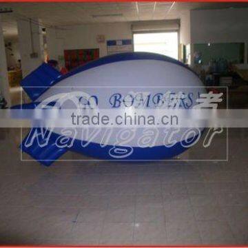 Blue Party Inflatable Helium Blimp for Advertising