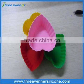 Eco-friendly 100% Food Grade Silicone Molds Baking Cupcake Mould