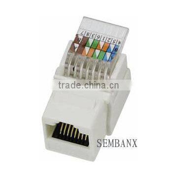 cat5e 8p8c utp Tooless keystone jack