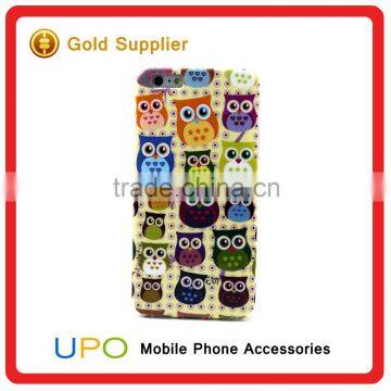 [UPO] Cartoon Cute Cool Design Hard Plastic back soft tpu bumper Phone Case for iphone 6