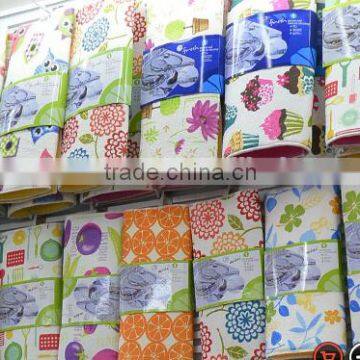 100%polyester Microfiber Dish Mat With Card Packing Rubber Dish Drying Mat photo-2