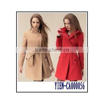 Women Most Fashion And Popular Coat Zipper And Buttons Women Winter Coats