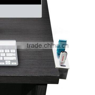 Premium 4 Port Usb 3.0 Hub for LCD Display, Shelves or Desks That is 1" Thick or Less [sliver] photo-5