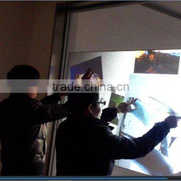 72" Dual interactive touch screen foil film for touch screen monitors