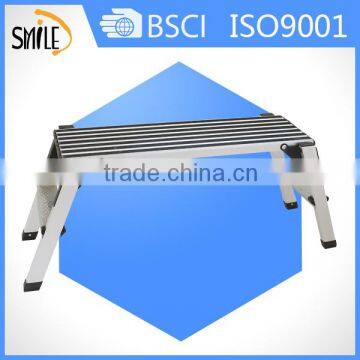 2014 price foldable aluminium work platform hot sale