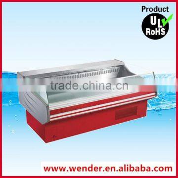 2M New Style commercail used supermarket meat display cabinet