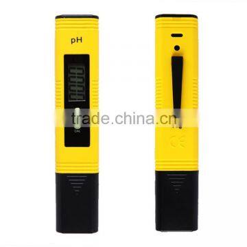 2016 New Protable LCD Digital mini PH Meter Pen of Tester accuracy 0.01 Aquarium Pool Water Wine Urine automatic calibration