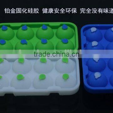 Silicone Ice Cube 8 Ball Tray Maker Mold new silicone wine accessory