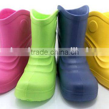 durable fashion eva kids rain boots