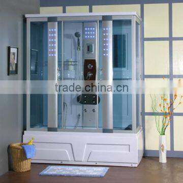 Rectangle Acrylic ABS Shower Room with Bathtub (1600*850*2100mm)