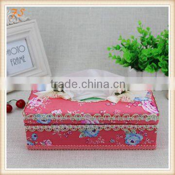Fabric Facial Tissue Box Design