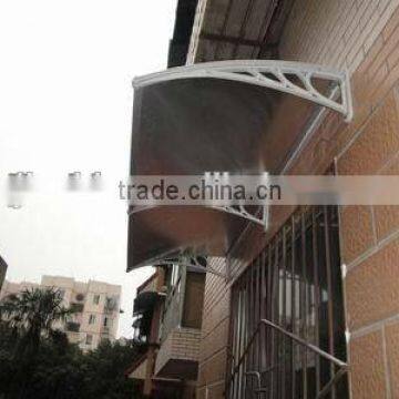 PC awning and Canopy /pc transparent awning /DIY PC sun awning