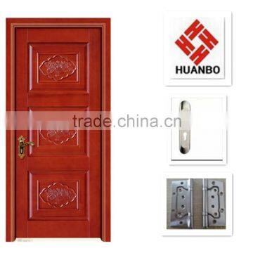 (YM-921)Solid Veneer Wood Door Design