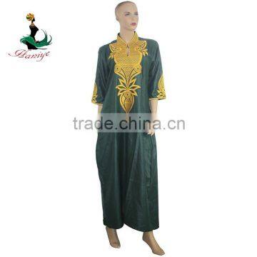 2016 Haniye Wholesale Plus Size African Women Clothing Maxi Bazin Riche Fabric Dress photo-2