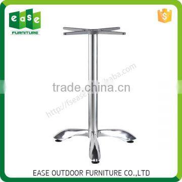 China supplier cost aluminum unique metal frame 3 legs table base