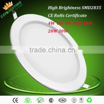 170mm 15W diameter led round panel light