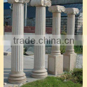 beige granite column