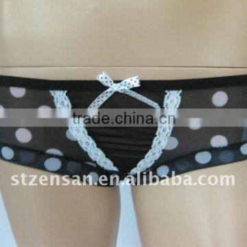 Mesh Boxer with Bows Underwear