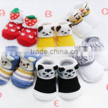 New baby anti-slp baby socks like shoe cotton socks 7-9 cm