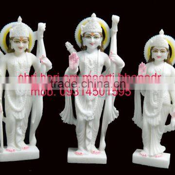 Divine Marble Ramparivar Statue