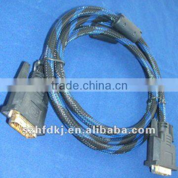 24+1 male to male dvi to dvi cable
