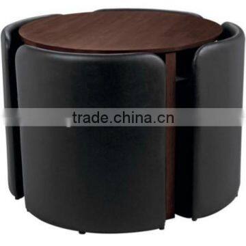 Space-saving Dining Table and Chair Set photo-5