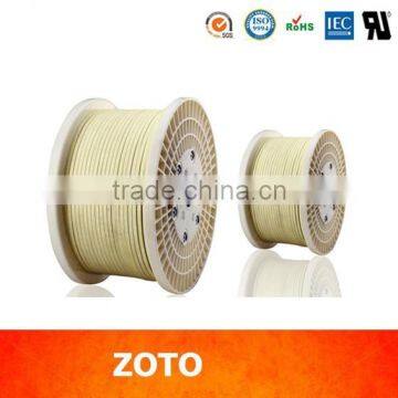 Fiberglass covered aluminum wire for generator