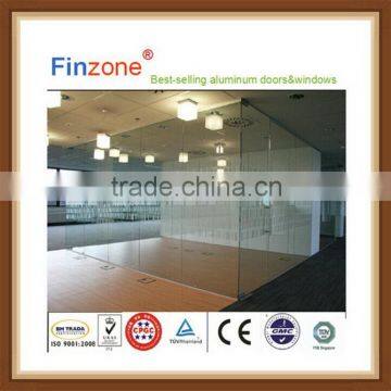 High evaluation cheap commercial frameless sliding doors