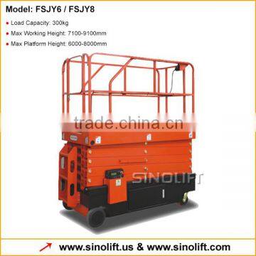 Sinolift FSJY6/FSJY8 Electric Truck Mounted Aerial Work Platform