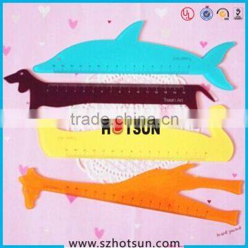 Customized clear Acrylic Ruler Colorful Perspex Rulers