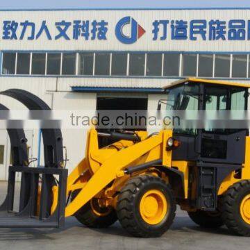 ce Qingzhou Zl16 Front Loader Mini Tractor With Grab Grapple/rippers photo-2