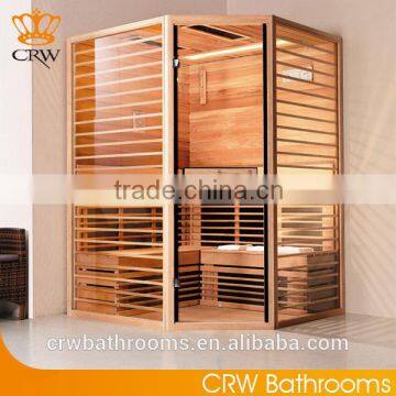 CRW AL0020 Far Infrared 2 Person Sauna Cedar Material