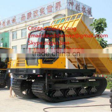 hot selling rubber track crawler dumper