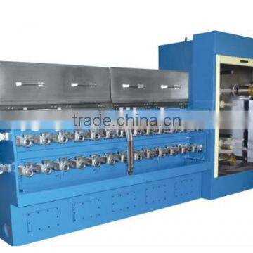 CJ-22D 14wires Copper Wire annealing& drawing machine