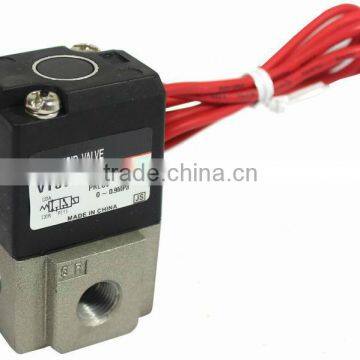 2016 Hot sell VT307 Model 2 position 3port single pneumatic solenoid valve 12v in china