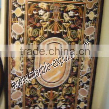 Dining Black Marble Table For Home Decoration, Rectangle Table Top