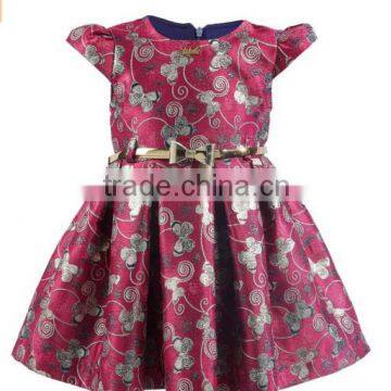 2017 Autumn New design Boutique party dress for 2-12 years old girls