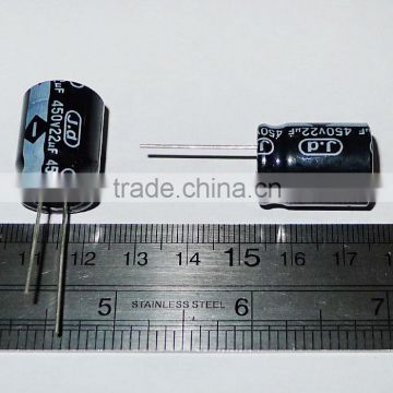 22UF/450V 16*22 aluminum electrolytic capacitor