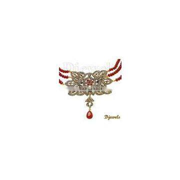 Gold Kundan jewelery,22K Kundan necklaces, Jaipur Kundan Jewellery