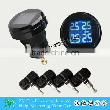 Digital Type Wireless Car Tire Pressure Monitoring Gauge Cap Sensor XY-101