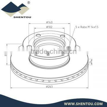 Mercedes Benz Brake Disc 631 420 01 72